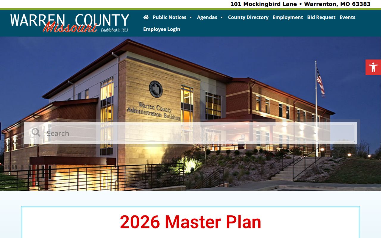 Warren County court docket government and municipal access information